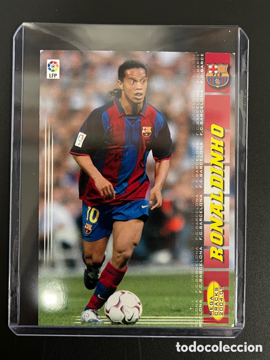 cromo ronaldinho 68, mega cracks 2004 2005 pani - Compra venta en 