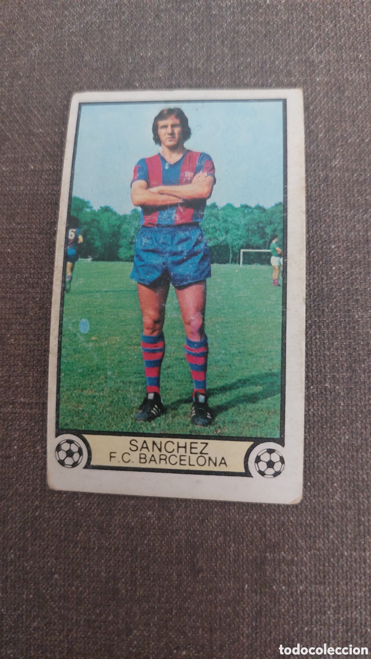 Cromos de f&uacute;tbol: Sanchez sin pegar barcelona 79/80 - Foto 1