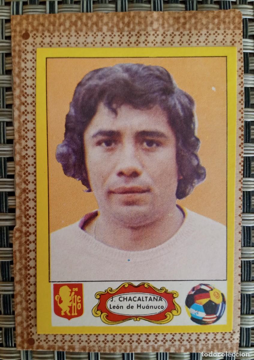 Fu&szlig;ball-Sticker: Cromo Chacaltana , Leon de Huanuco Peru