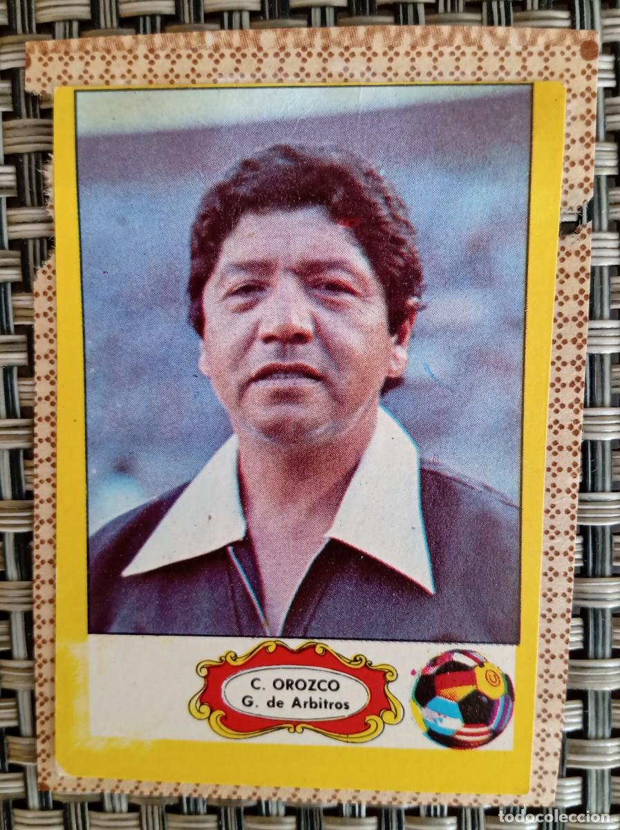 Cromos de f&uacute;tbol: Cromo Peru , Orozco , Arbitro - Foto 1