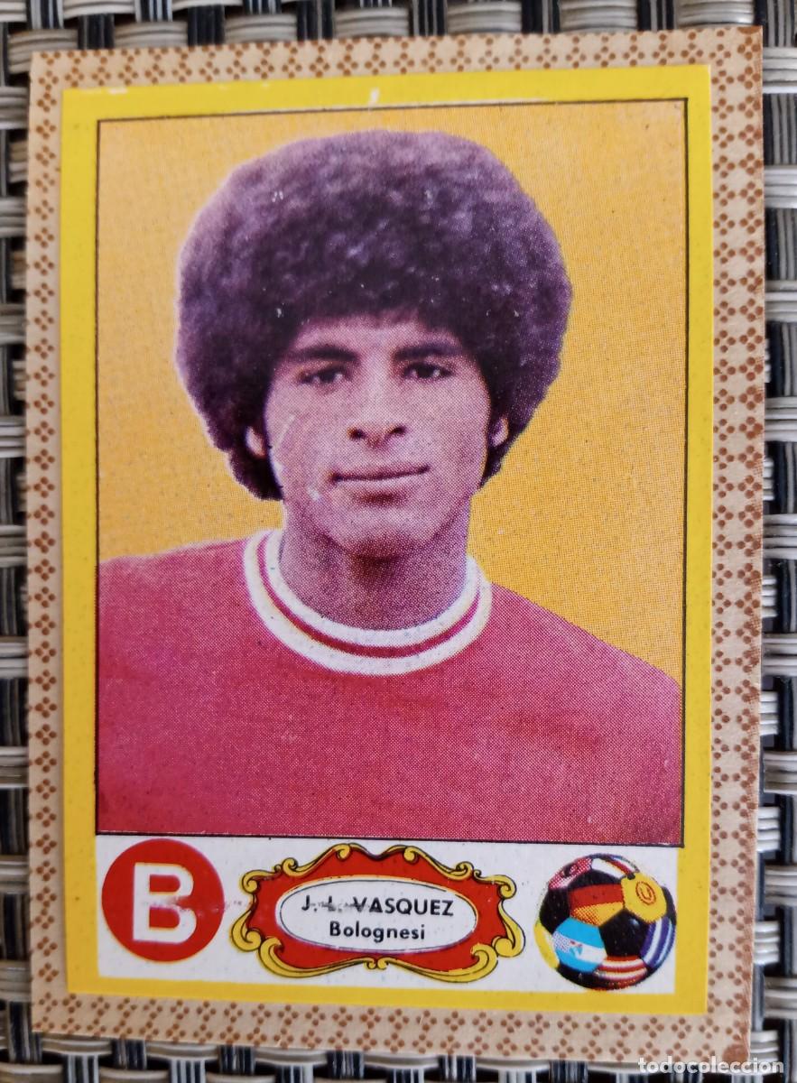 Cromos de f&uacute;tbol: Cromo Peru , Vasquez , Bolognesi - Foto 1