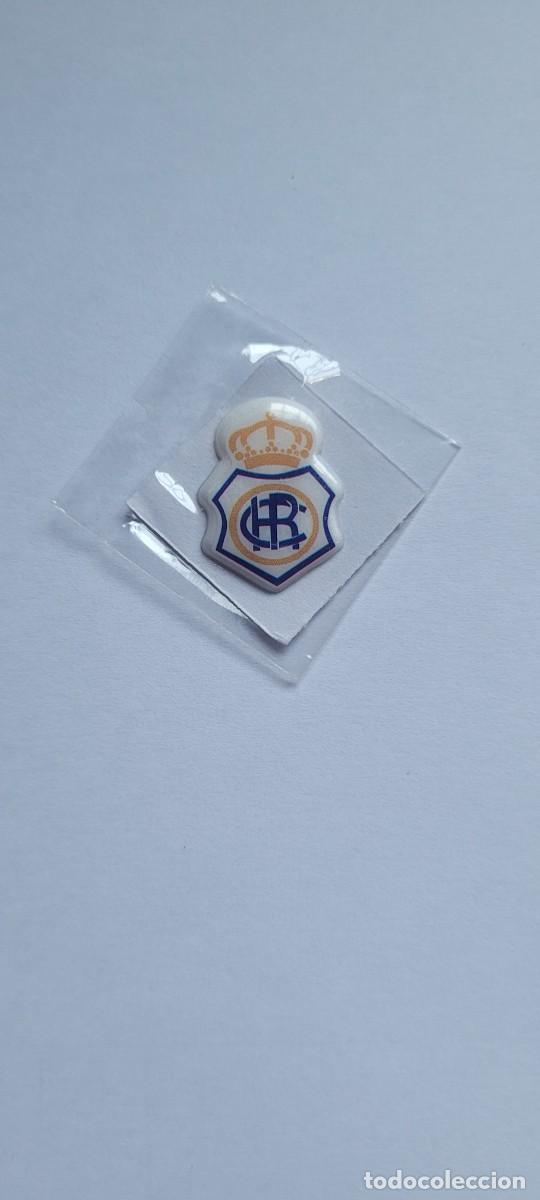 Cromos de F&uacute;tbol: 2008 RECREATIVO HUELVA ESCUDO GREFUSA LIGAMANIA