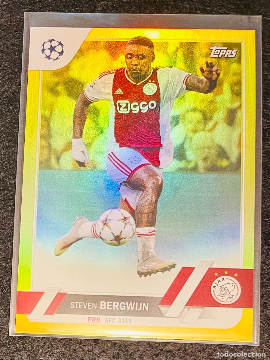 Football Stickers: Steven Bergwijn 2022-23 Topps clubes de la UEFA - numerada 240/299