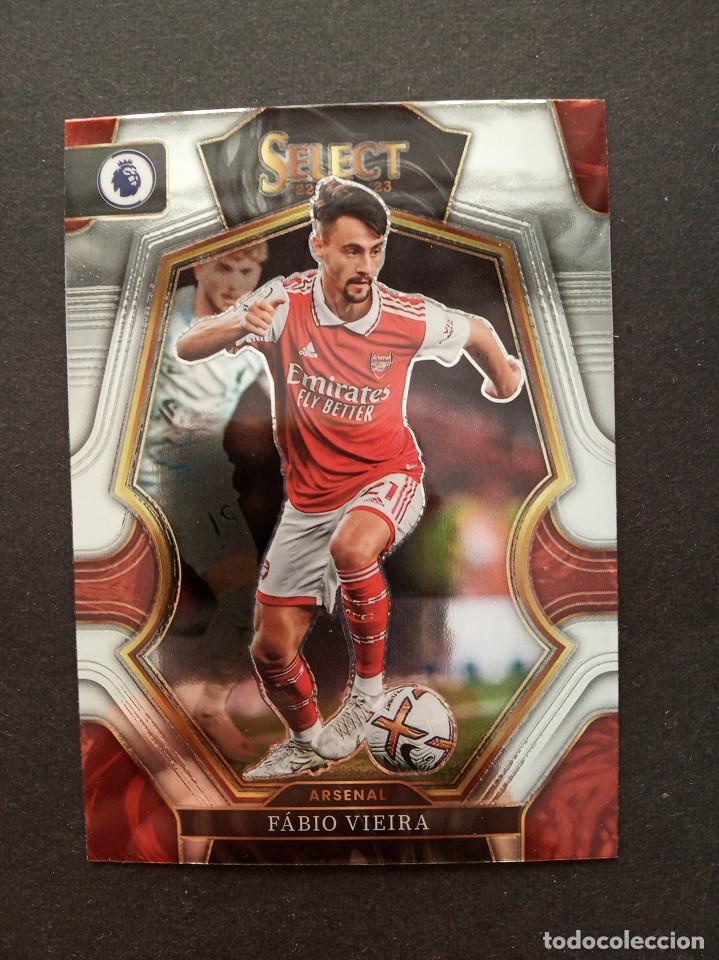 Fu&szlig;ball-Sticker: 129 Mezzanine FABIO VIEIRA Arsenal PORTUGAL Panini SELECT Premier League Soccer 2022 2023 22 23