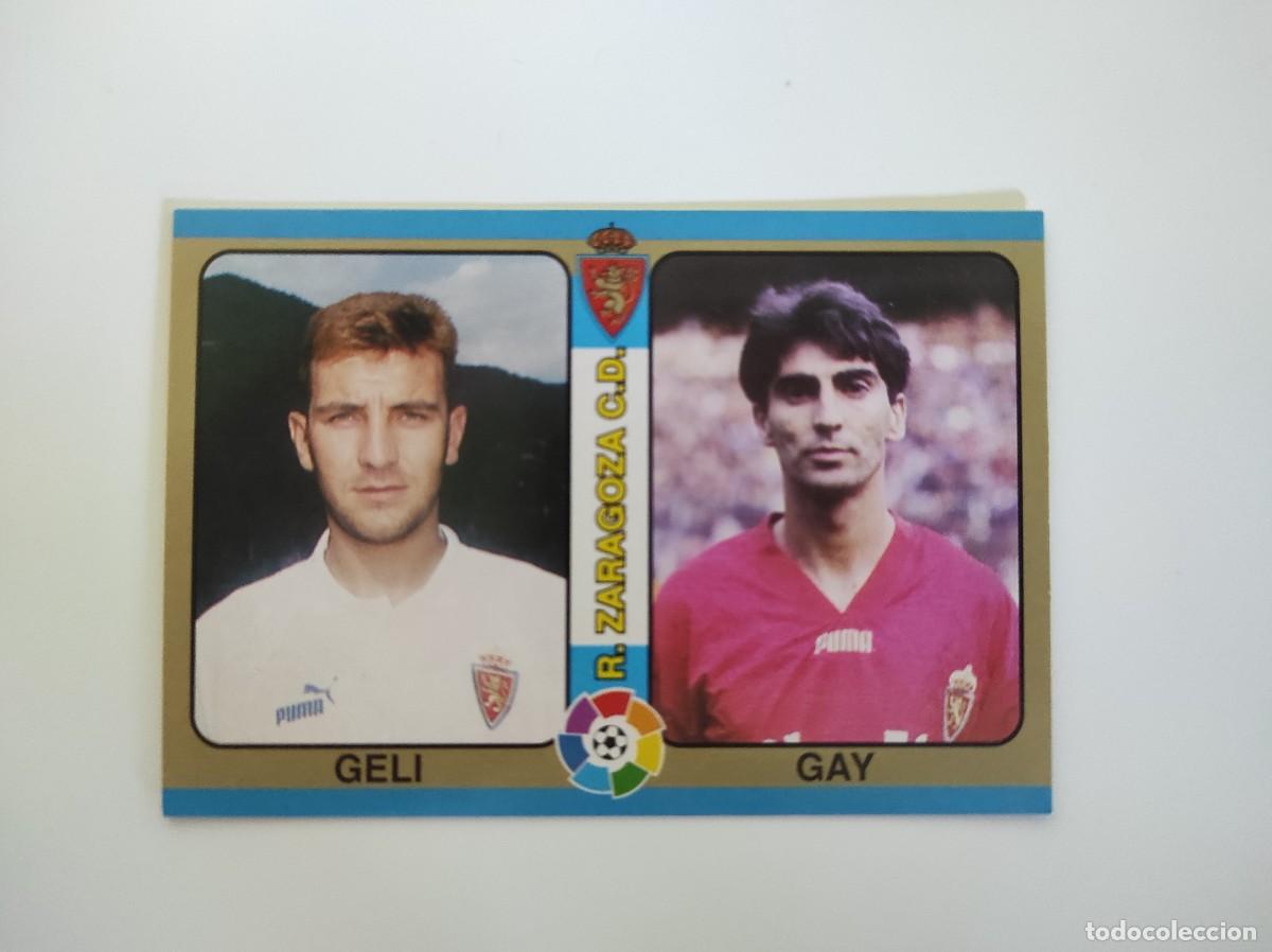 Cromos de F&uacute;tbol: ❇️ CROMO ⚽ GELI / GAY ZARAGOZA 22 1994 1995 94 95 F&Uacute;TBOL TOTAL 95 MUNDICROMO ❇️