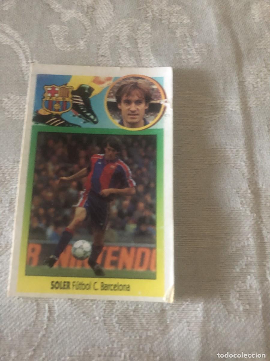 Cromos de f&uacute;tbol: SOLER BARCELONA BAJA EDICIONES ESTE 1993-1994 93 - Foto 1