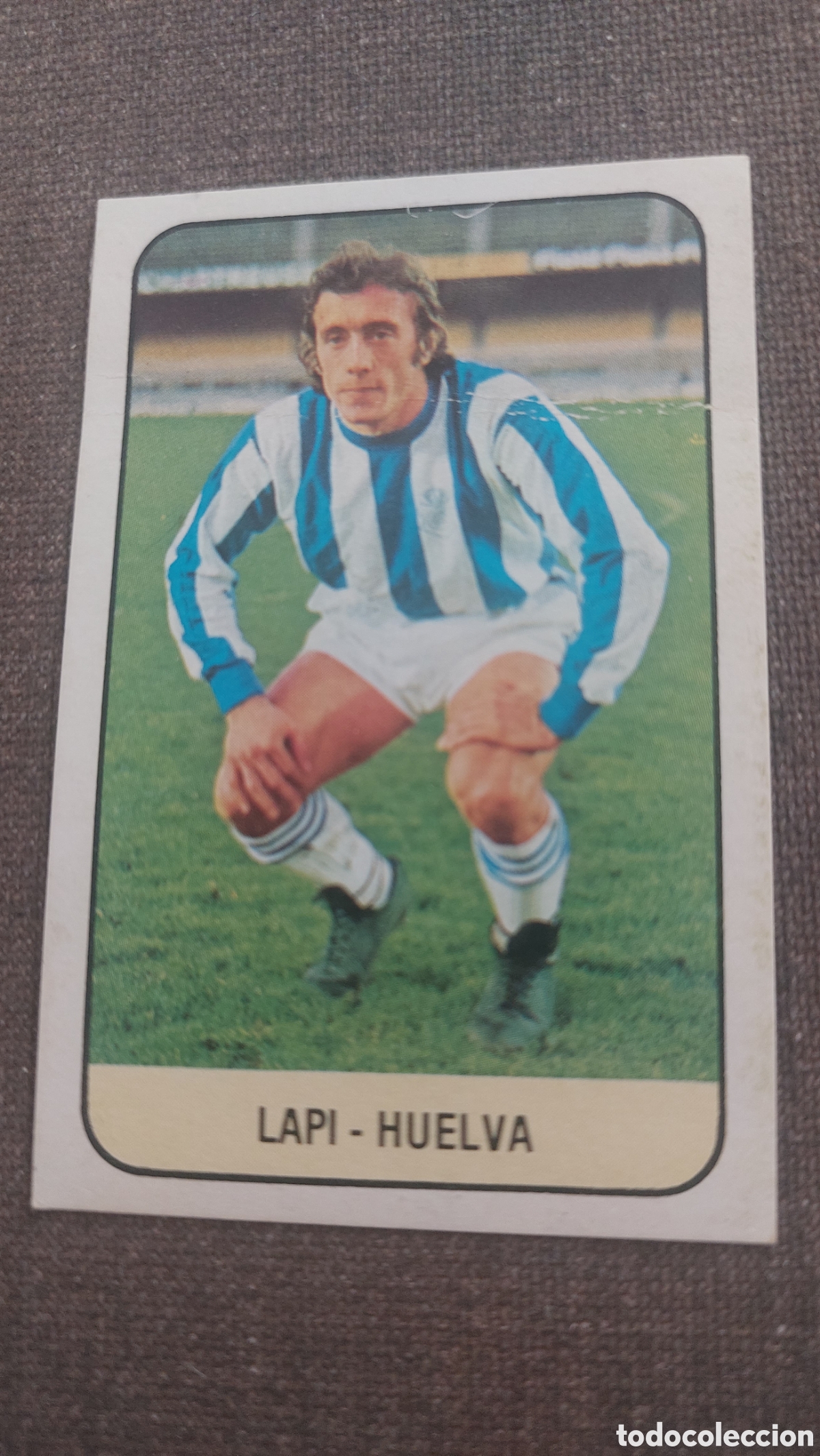 Cromos de f&uacute;tbol: Lapi liga este huelva cromo 78/79 - Foto 1