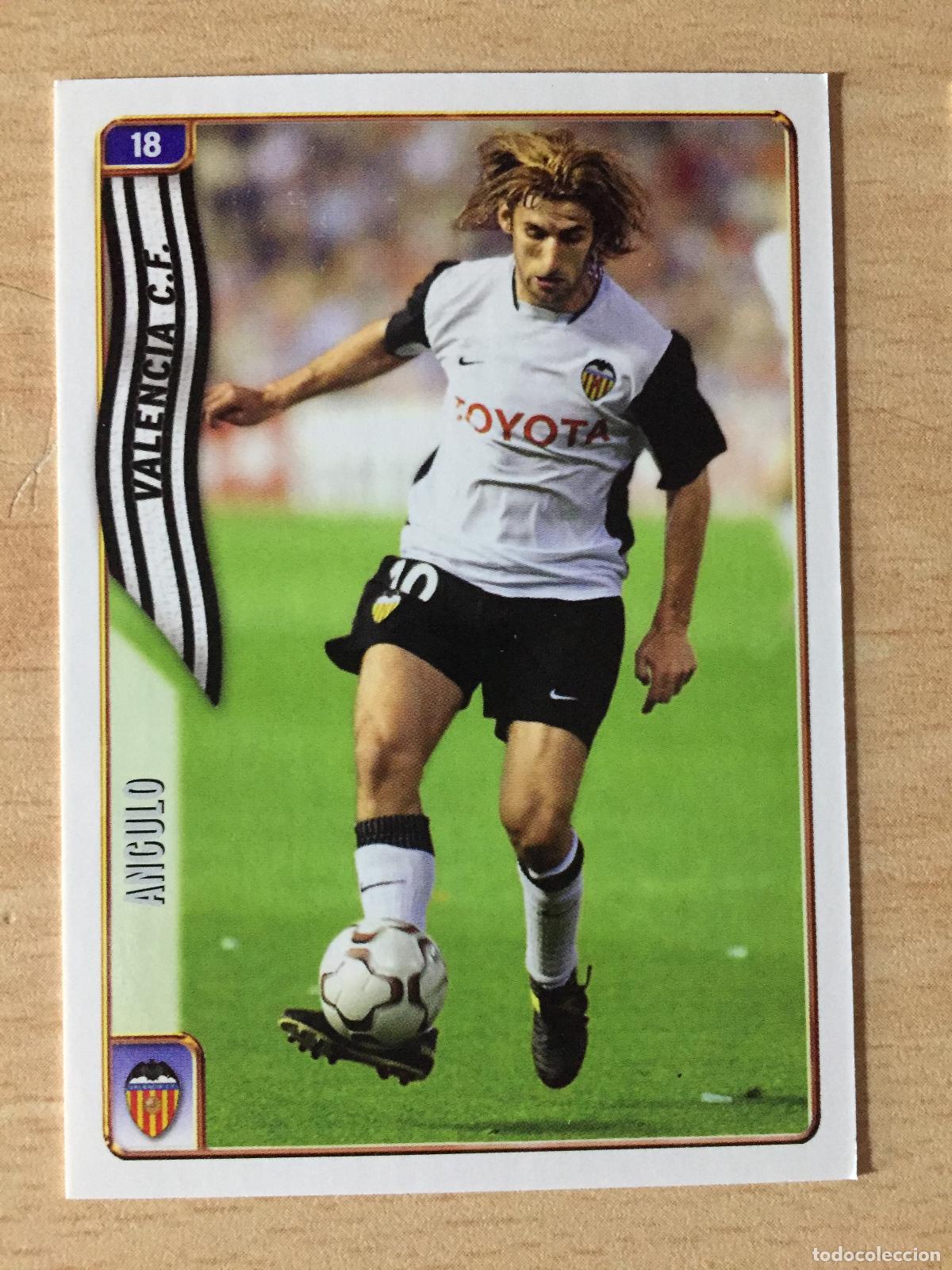 Cromos de f&uacute;tbol: 2004-2005 - 18 ANGULO - VALENCIA CF - MUNDICROMO - Foto 1