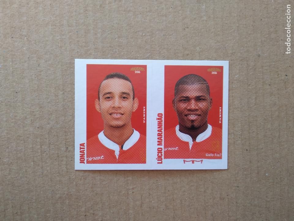 Cromos de F&uacute;tbol: 361 JONATA LUCIO MARANHAO CRB CROMO PANINI LIGA BRASIL FUTBOL BRASILEIRO 2016