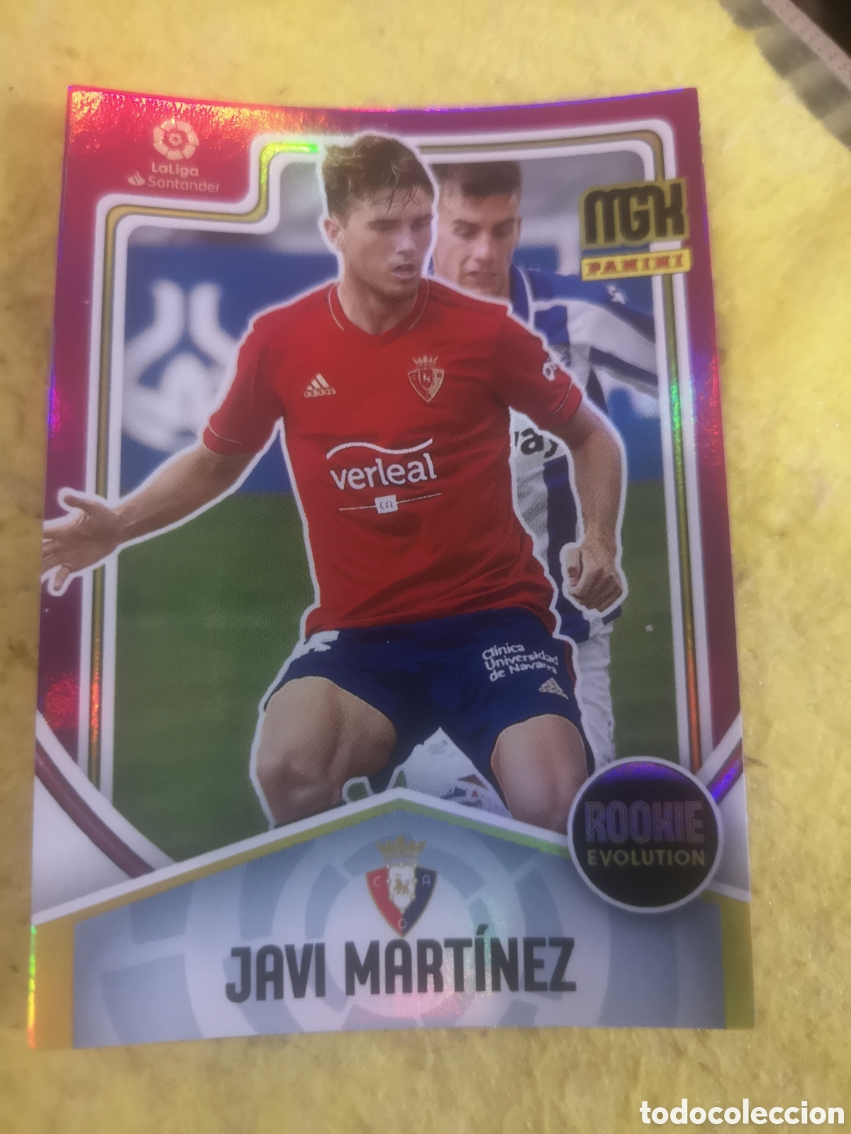 Cromos de f&uacute;tbol: MEGACRACKS 2021 2022 21 22 ROOKIE JAVI MARTINEZ OSASUNA