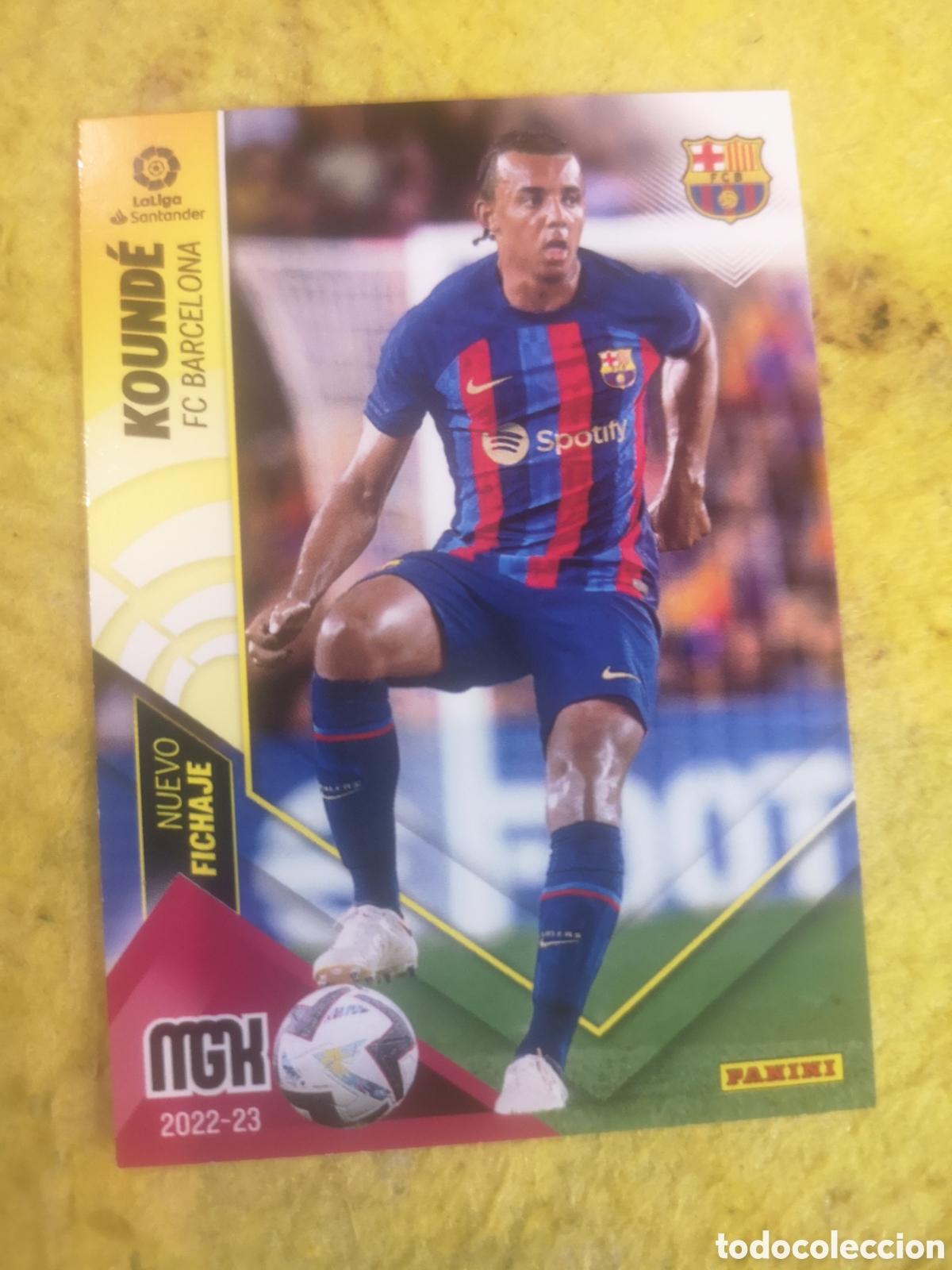 Cromos de f&uacute;tbol: MEGACRACKS 2022 - 23 - BARCELONA KOUNDE 461 - NUEVO FICHAJE