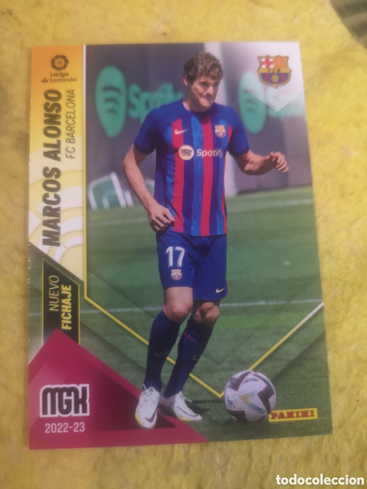 Cromos de f&uacute;tbol: MEGACRACKS 2022 2023 - 22 23 MARCOS ALONSO 486 - NUEVO FICHAJE