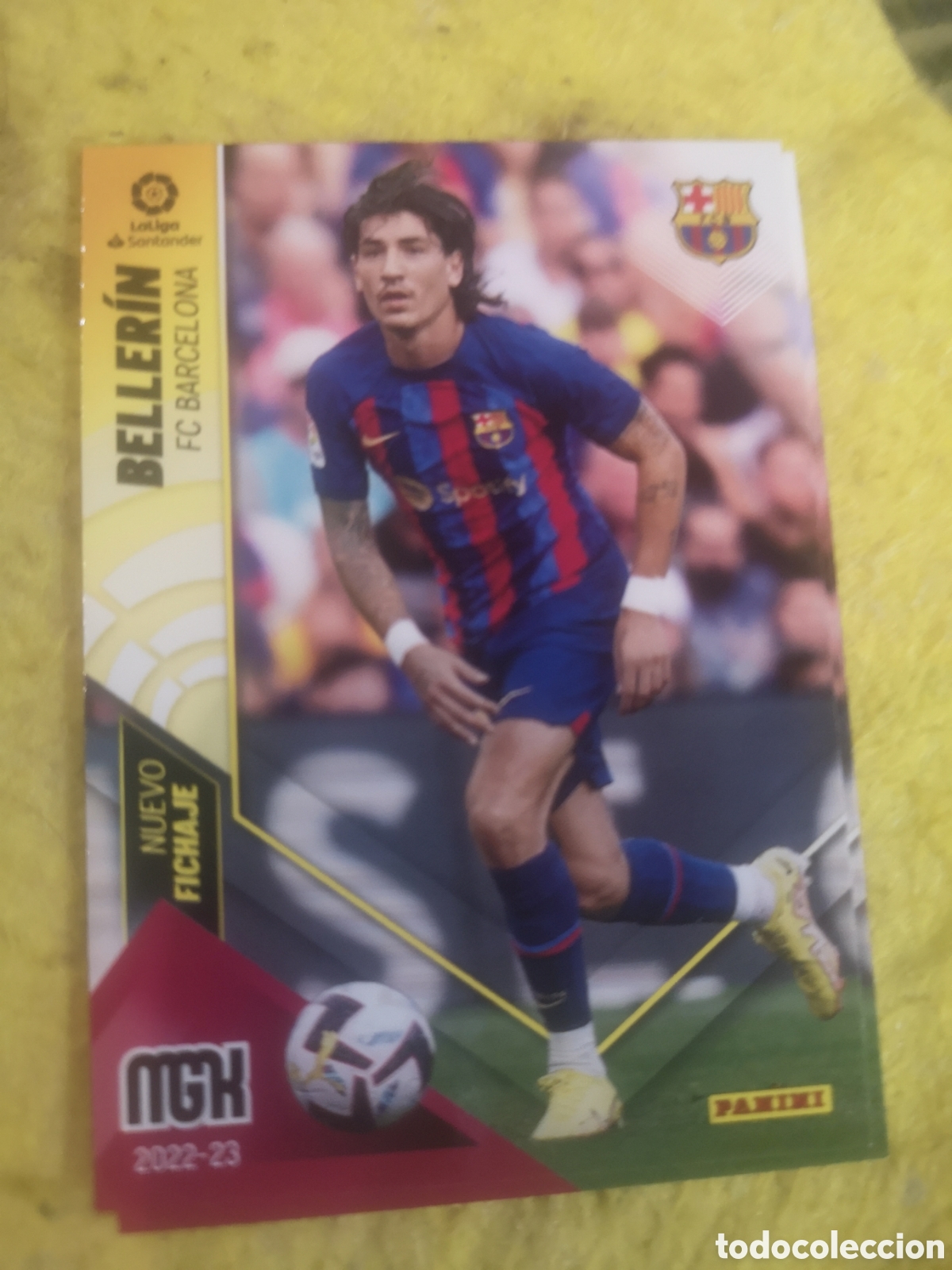 Cromos de f&uacute;tbol: MEGACRACKS 2022 - 23 - BARCELONA BELLERIN 494 - NUEVO FICHAJE