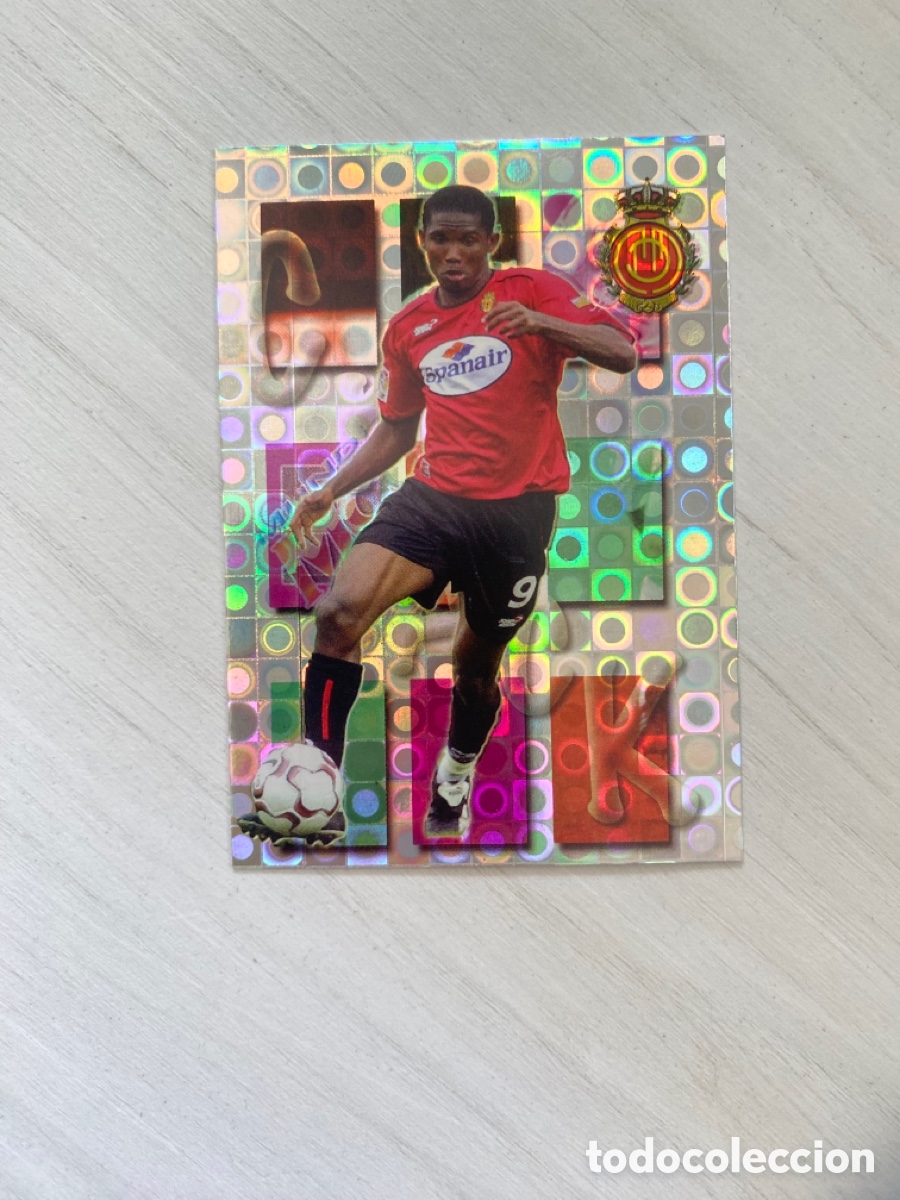 Cromos de F&uacute;tbol: 242 Eto&rsquo;o Eto Mallorca Mundicromo 2003 2004 03 04 fichas liga crack