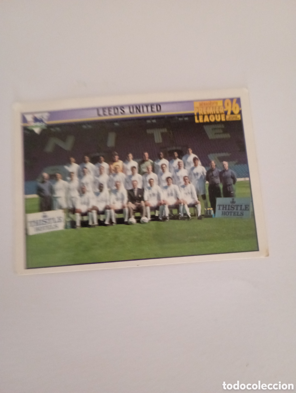 Cromos de f&uacute;tbol: CROMO 109 PREMIERE LEAGUE TEMPORADA 95 96 MERLIN COLLECTION FUTBOL LIGA INGLESA LEEDS UNITED