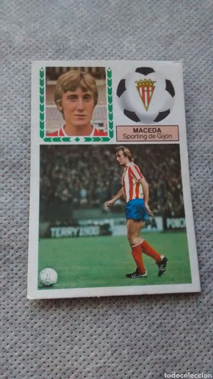 Cromos de f&uacute;tbol: MACEDA ESTE 83 84 (A6) - Foto 1