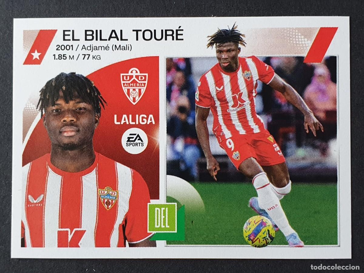Card n. F2 - El Bilal Touré - Chicle Liga 2023-2024 Panini