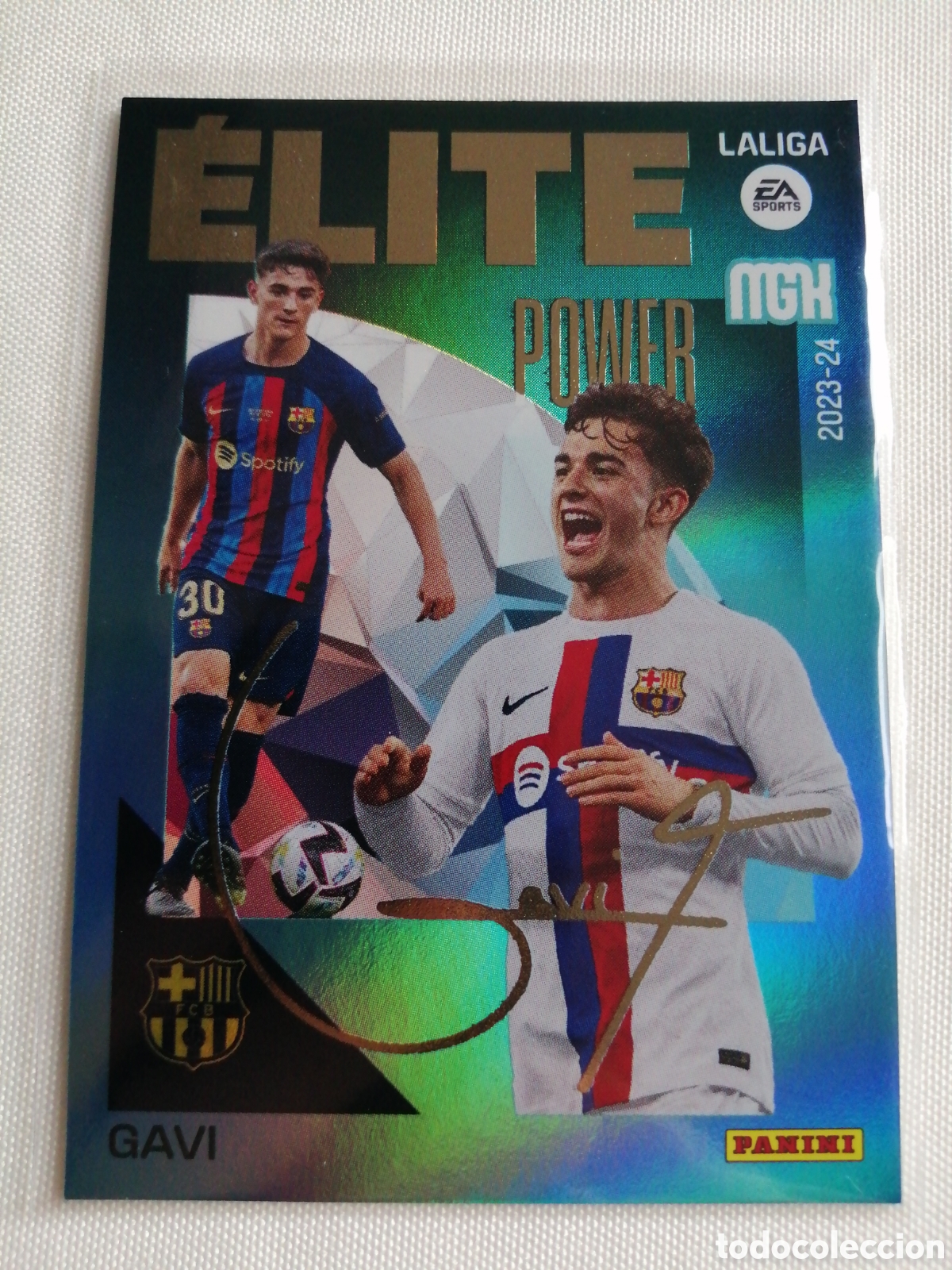 Gavi (FC Barcelona) Elite Power Panini MegaCracks La Liga 23-24 – The  Kitroom