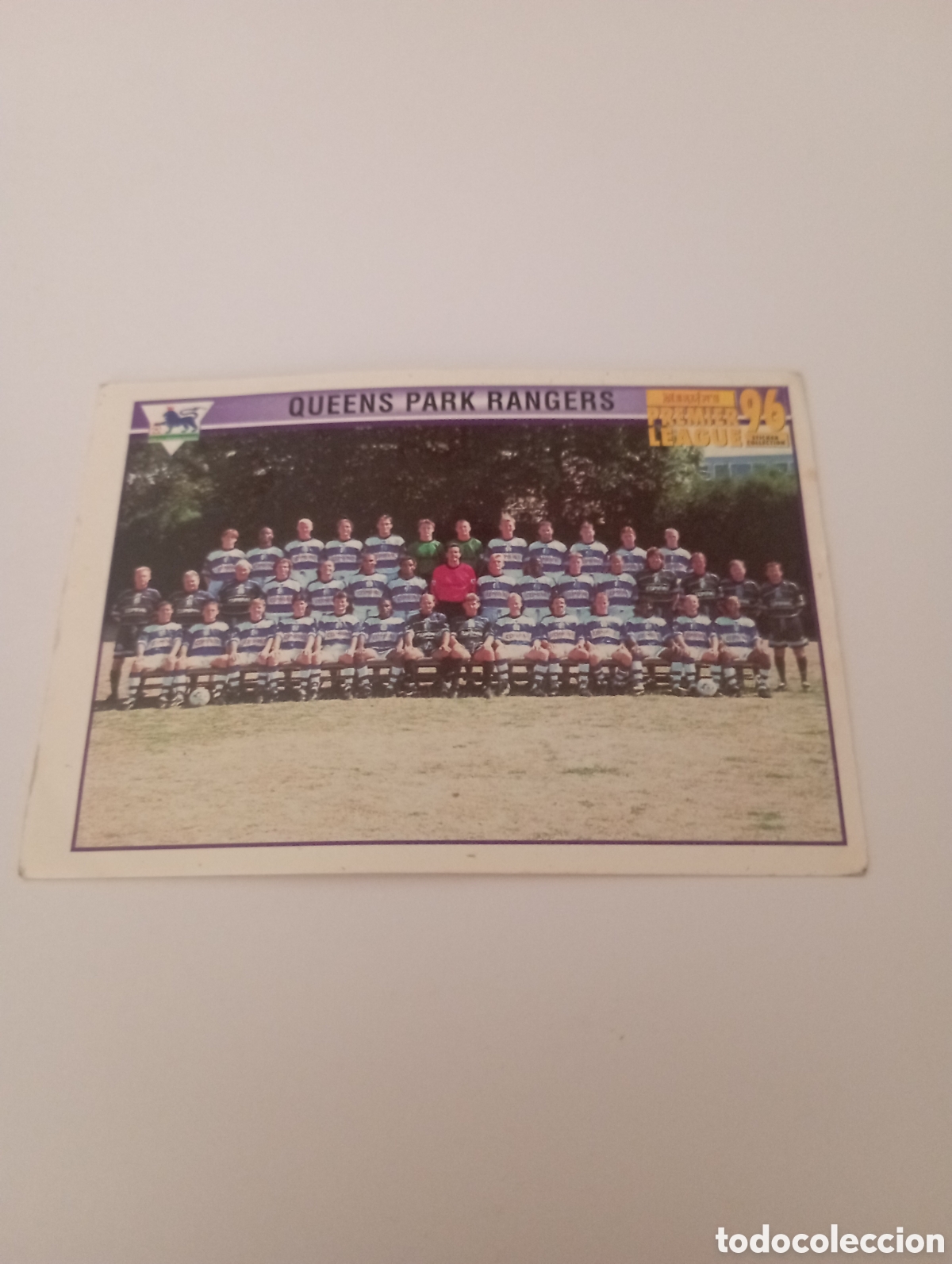 Cromos de F&uacute;tbol: CROMO 187 QUEENS PARK RANGERS PREMIERE LEAGUE TEMPORADA 95 96 MERLIN COLLECTION FUTBOL LIGA INGLESA