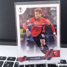2022 Topps Chrome UEFA Club Competitions Desire Doue Désiré Doué PSA 8 2022 Topps Chrome UEFA Club Competitions Desire Doue Désiré Doué PSA 8