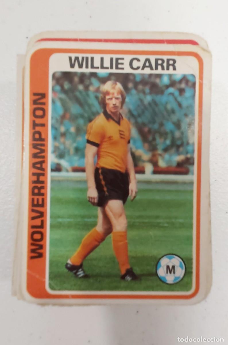 Cromos de F&uacute;tbol: Lote 54 cards Topps Chewing Gum Premier League 78-79