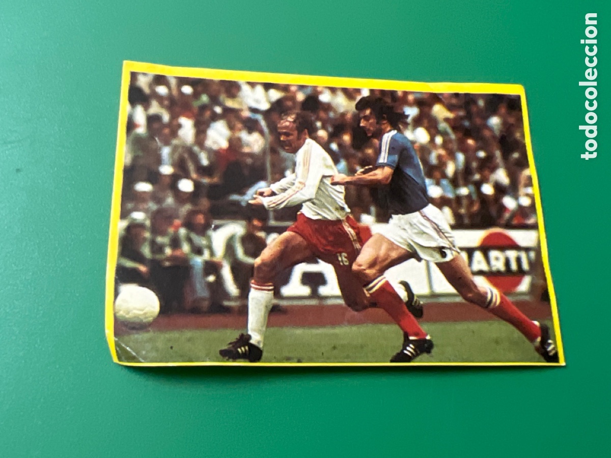 Cromos de F&uacute;tbol: C3606. FUTBOL EN ACCION DANONE MUNDIAL 82 N&deg; 84 NUNCA PEGADO