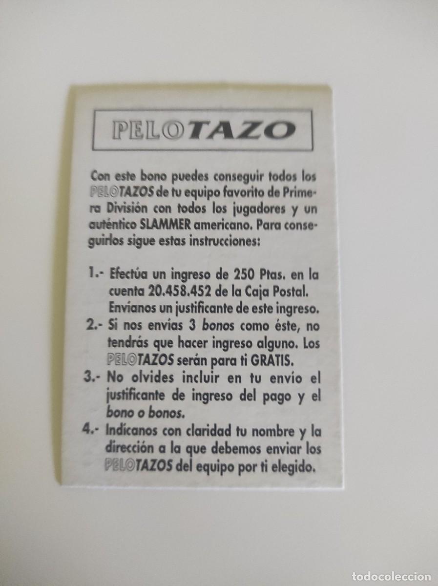 Cromos de F&uacute;tbol: ~ CROMO PELOTAZO LIGA 95 1994-1995 94-95 F&Uacute;TBOL TOTAL 95 MUNDICROMO ~
