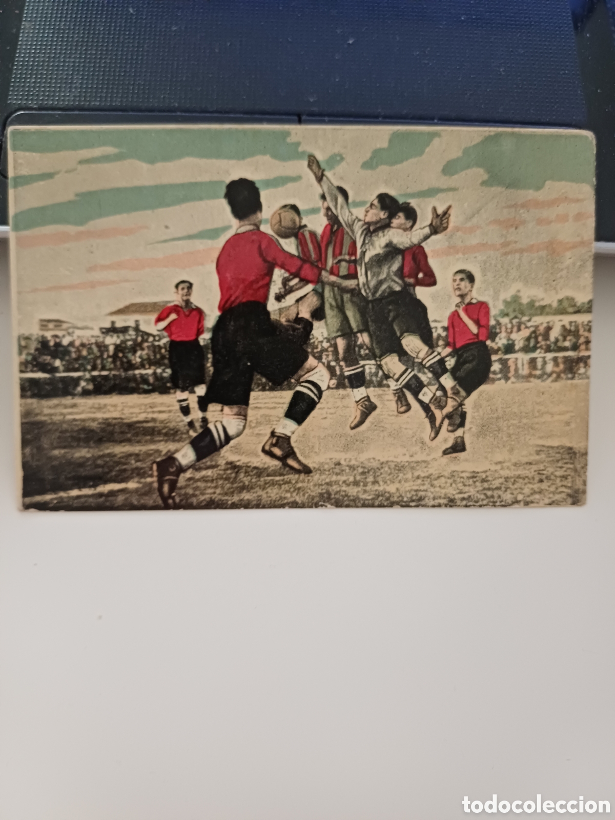 Cartes &agrave; collectionner de Football: Cromo LOS GRANDES PARTIDOS DE F&Uacute;TBOL - FC MARTINENC - FC BARCELONA - CHOCOLATE PI, serie II, n&ordm; 7