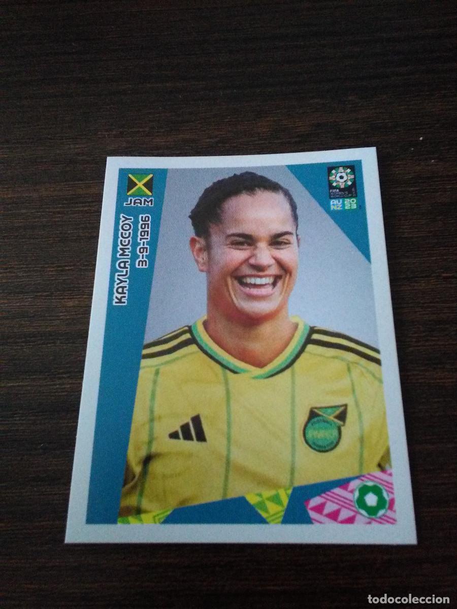 Cromos de F&uacute;tbol: Cromo Panini Mundial 2023 Femenino Australia y nueva zelanda Kayla Mccoy jamaica 406