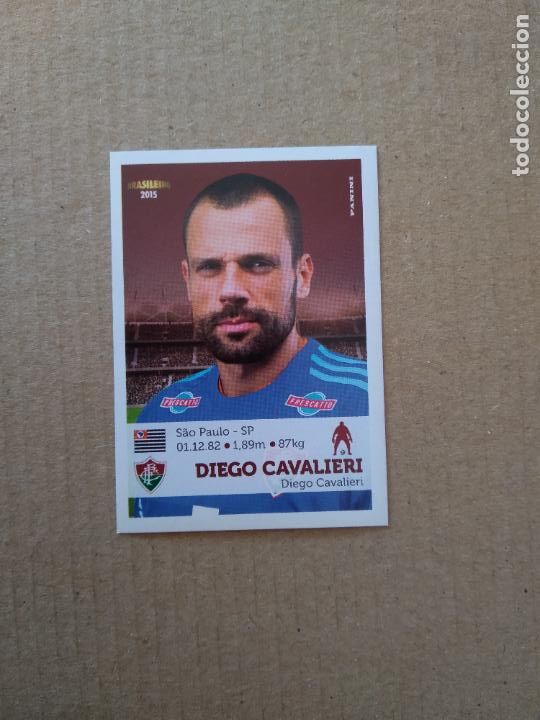 Cromos de Futebol: 145 DIEGO CAVALIERI FLUMINENSE CROMO PANINI BRASILEIRAO LIGA BRASIL FUTBOL BRASILEIRO 2015