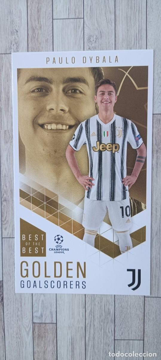 Fu&szlig;ball-Sticker: 92 DYBALA GOLDEN GOALSCORERS JUVENTUS UCL TOPPS BEST OF THE BEST 2020 2021 20 21