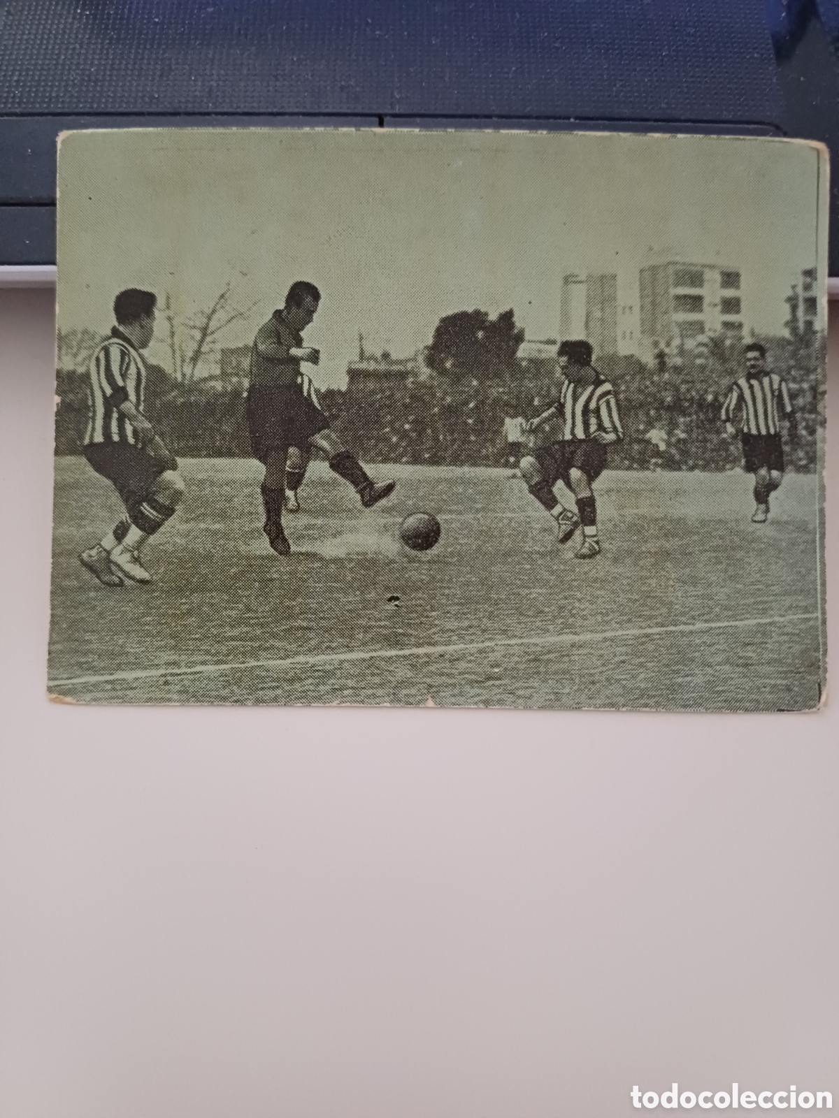 Cartes &agrave; collectionner de Football: Cromo futbol, Foot-Ball escenas interesantes aven&ccedil;-Barcelona n&deg;16, a&ntilde;o 1922, elixir welker