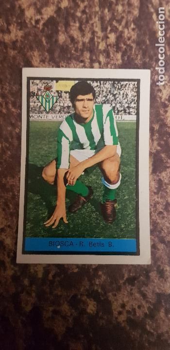 Cromos de f&uacute;tbol: BIOSCA - Foto 1