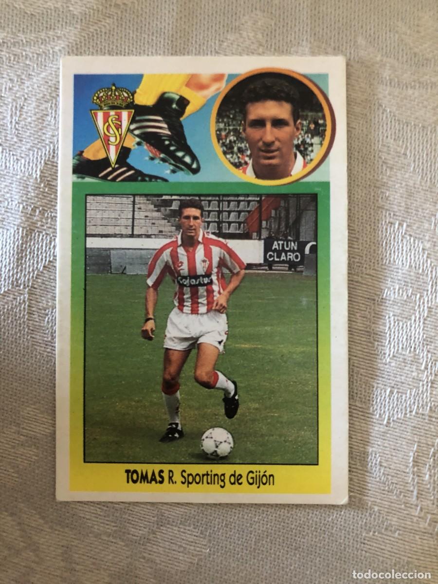 Cromos de f&uacute;tbol: TOM&Aacute;S SPORTING DE GIJ&Oacute;N EDICIONES ESTE 93 94 1993 1994 - Foto 1