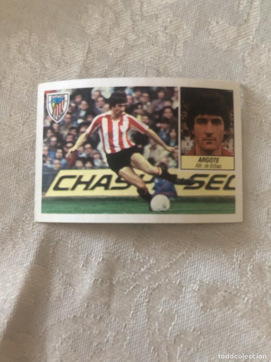 Cromos de f&uacute;tbol: ARGOTE AT BILBAO ESTE 84-85 - Foto 1