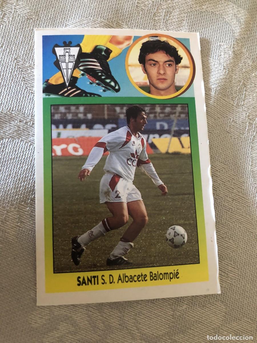 Cromos de f&uacute;tbol: SANTI ALBACETE ESTE 93-94 - Foto 1