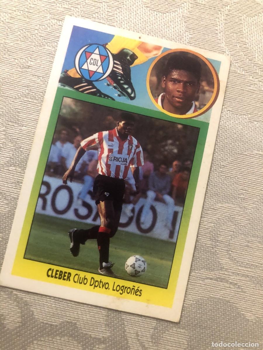 Cromos de f&uacute;tbol: CLEBER LOGRO&Ntilde;&Eacute;S ESTE 93-94 - Foto 1