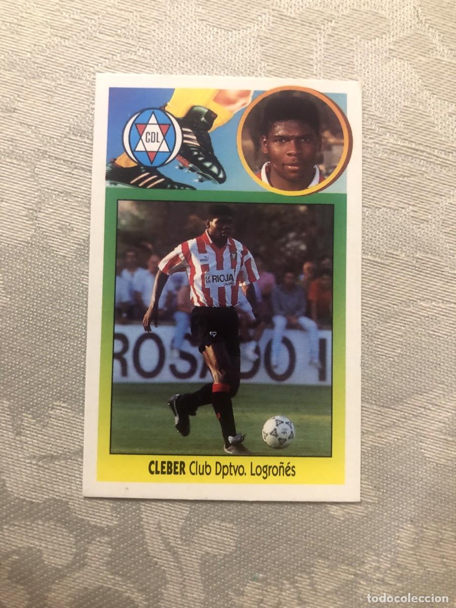 Cromos de f&uacute;tbol: CLEBER LOGRO&Ntilde;&Eacute;S ESTE 93-94 - Foto 1