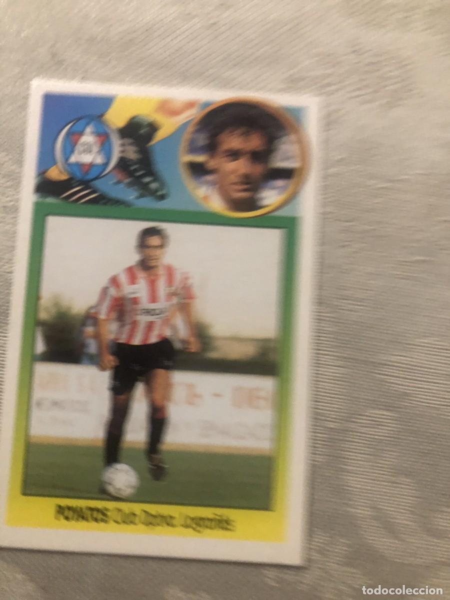 Cromos de f&uacute;tbol: POYATOS LOGRO&Ntilde;&Eacute;S ESTE 93-94 - Foto 1