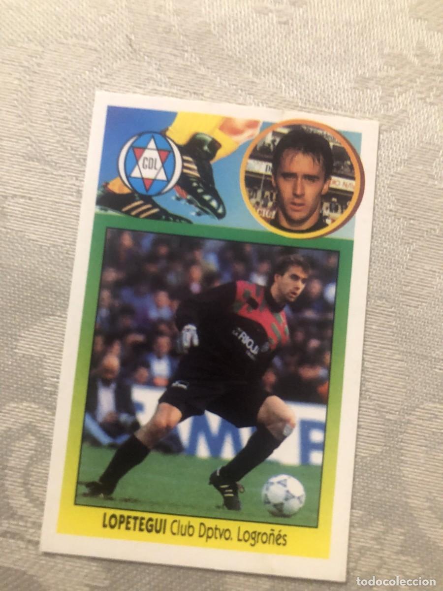 Cromos de f&uacute;tbol: LOPETEGUI LOGRO&Ntilde;&Eacute;S ESTE 93-94 - Foto 1