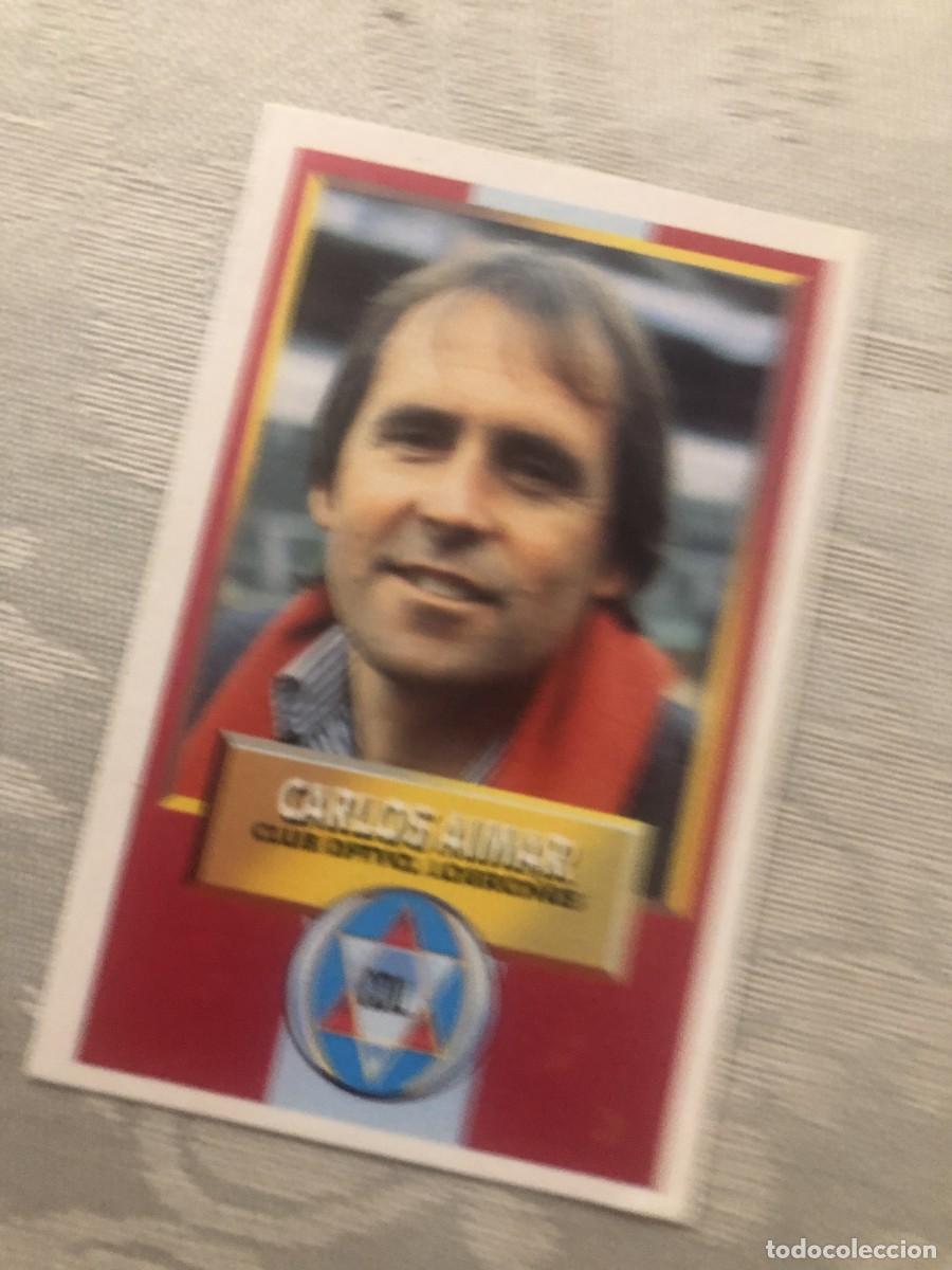 Cromos de f&uacute;tbol: CARLOS AIMAR LOGRO&Ntilde;&Eacute;S ESTE 93-94 - Foto 1