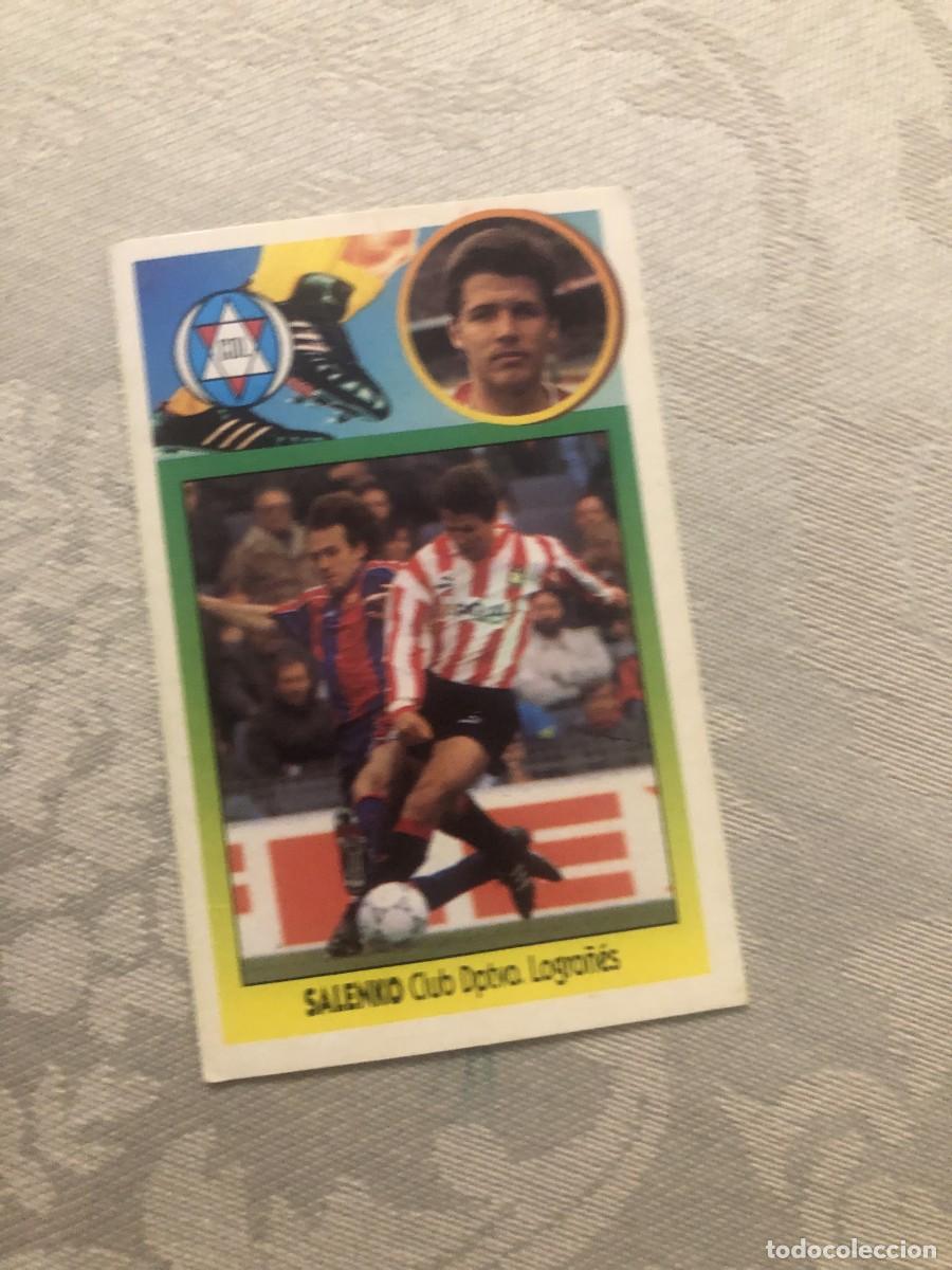 Cromos de f&uacute;tbol: SALENKO LOGRO&Ntilde;&Eacute;S ESTE 93-94 - Foto 1