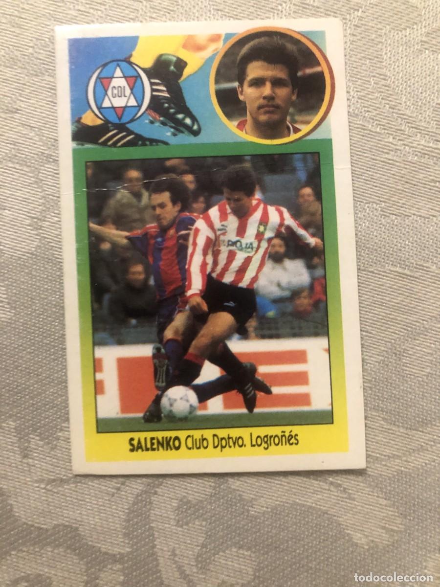 Cromos de f&uacute;tbol: SALENKO LOGRO&Ntilde;&Eacute;S ESTE 93-94 - Foto 1