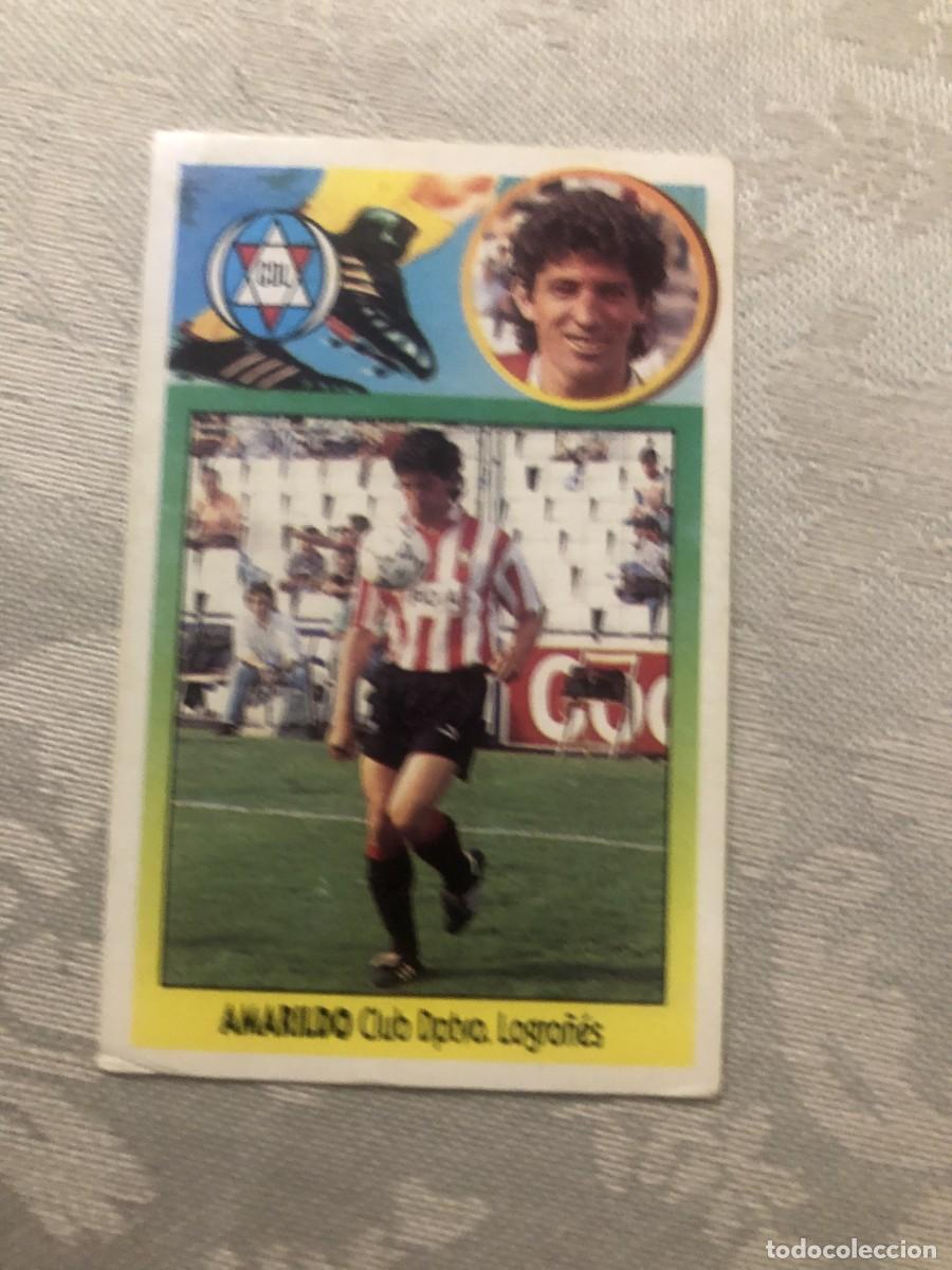 Cromos de f&uacute;tbol: AMARILDO LOGRO&Ntilde;&Eacute;S LOGRO&Ntilde;&Eacute;S ESTE 93-94 - Foto 1