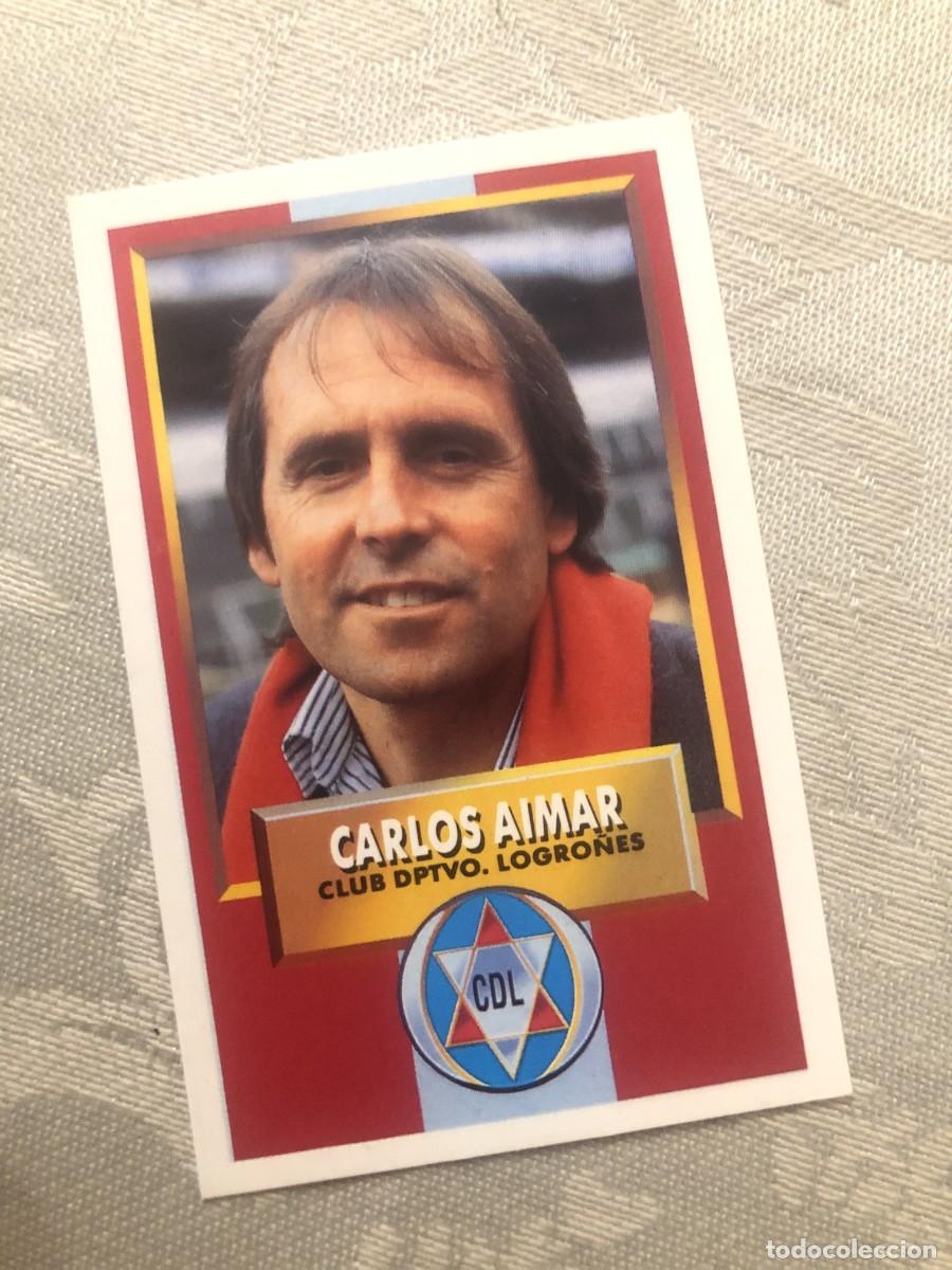 Cromos de f&uacute;tbol: CARLOS AIMAR LOGRO&Ntilde;&Eacute;S LOGRO&Ntilde;&Eacute;S ESTE 93-94 - Foto 1