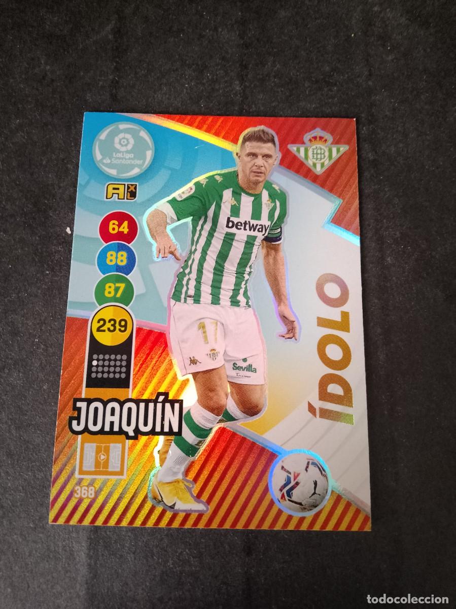 Fu&szlig;ball-Sticker: 368 JOAQU&Iacute;N &Iacute;DOLO BETIS 20 21 ADRENALYN XL 2020 2021 PANINI NUEVO
