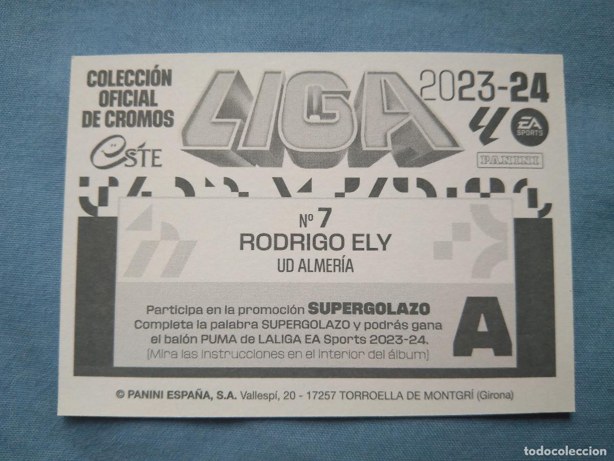 006 Rodrigo Ely U.D. Almería Panini Adrenalyn XL 2022-23