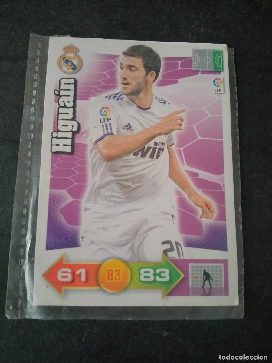 Cromos de f&uacute;tbol: 10 11 ADRENALYN XL 179 HIGUA&Iacute;N REAL MADRID 2010 2011 PANINI