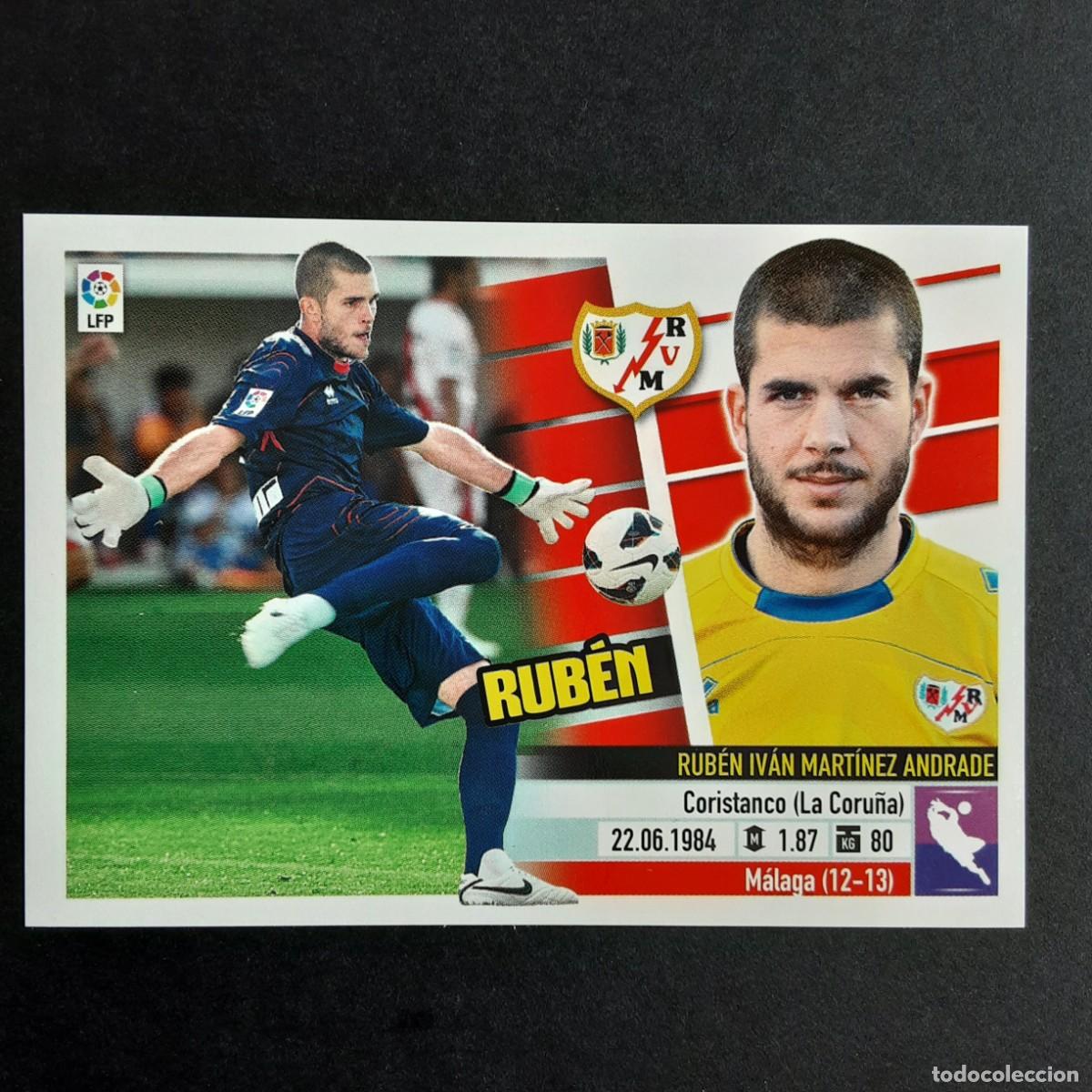 Cromos de f&uacute;tbol: CROMO LIGA 2013 2014 13 14 COLECCIONES ESTE PANINI N&ordm;2 RUBEN-R.VALLECANO NUNCA PEGADO