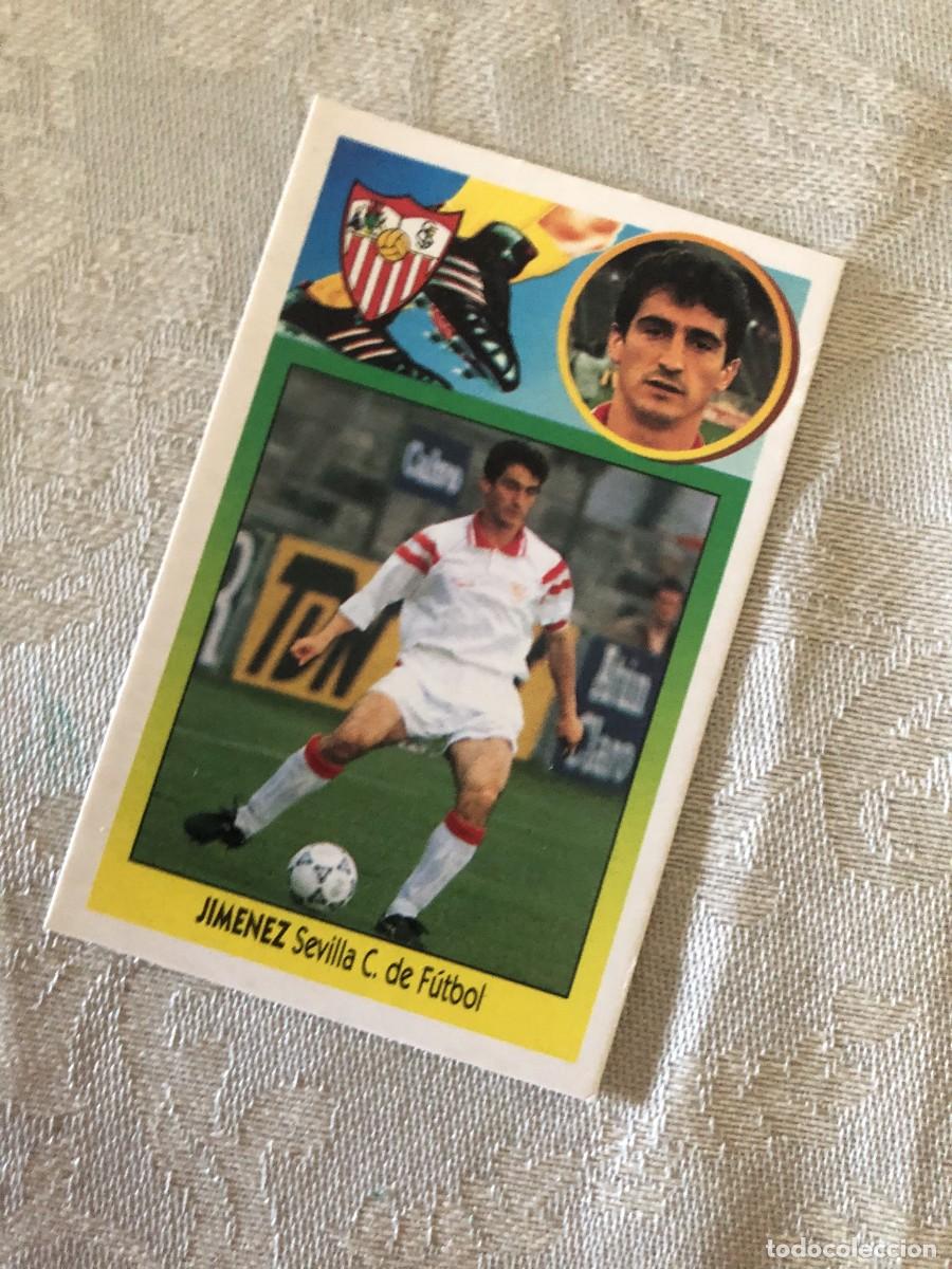 Cromos de f&uacute;tbol: JIM&Eacute;NEZ SEVILLA ESTE 93 94 1993 1994 - Foto 1